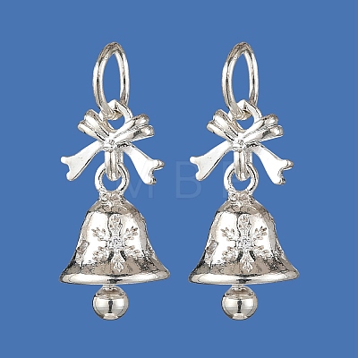 Brass Micro Pave Cubic Zirconia Pendants KK-Z127-01S-1