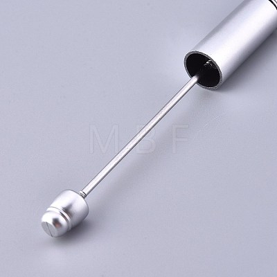 Plastic Beadable Pens AJEW-L082-A05-1