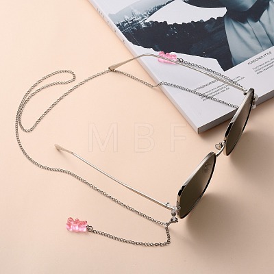 304 Stainless Steel Eyeglasses Chains AJEW-EH00207-03-1