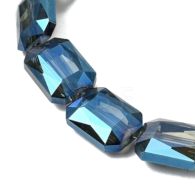 Electroplated Glass Beads EGLA-H002-A-16-1