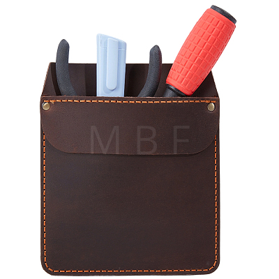 Cowhide Pocket Sleeve for Pens and Tools DIY-WH20007-781B-1