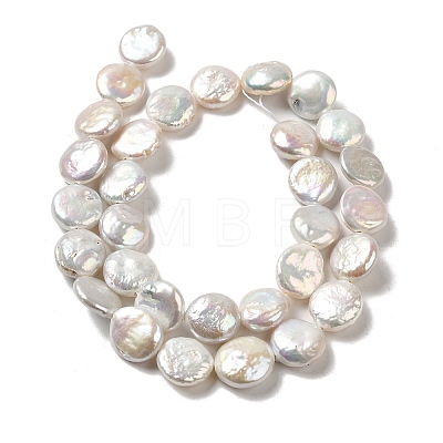 Natural Baroque Pearl Keshi Pearl Beads Strands PEAR-E016-008-1