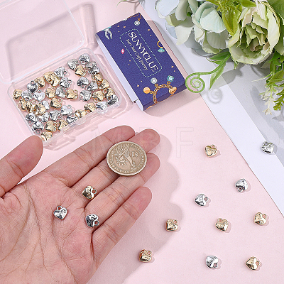 60Pcs 2 Colors Valentine's Day Rack Plating Alloy Pendants FIND-SC0022-81-1