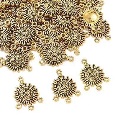 Tibetan Style Alloy Chandelier Components Links X-GLF0145Y-1