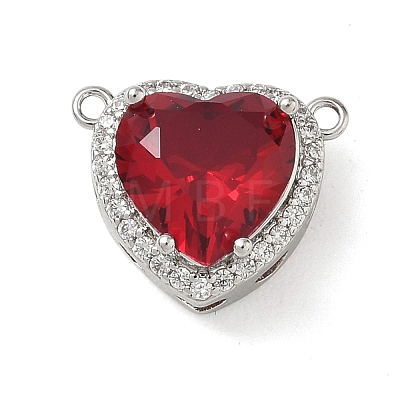 Brass Pave Cubic Zirconia Pendants KK-CBA74BF-01P-1