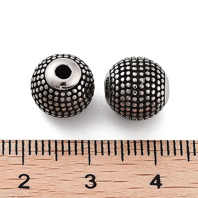 316 Surgical Stainless Steel Beads STAS-K276-28AS-1
