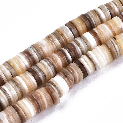 Natural Freshwater Shell Beads Strands SHEL-N003A-02-1