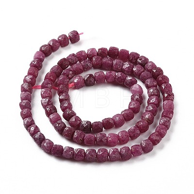 Natural Ruby Beads Strands G-P488-05-1