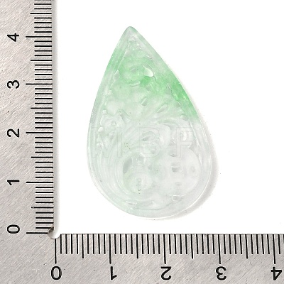 Natural Quartz Carved Pendants G-Z162-03-1