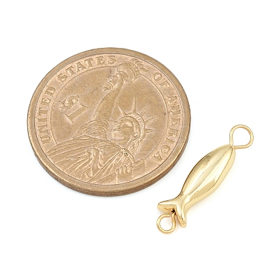 Brass Connector Charms PALLOY-JF04488-1