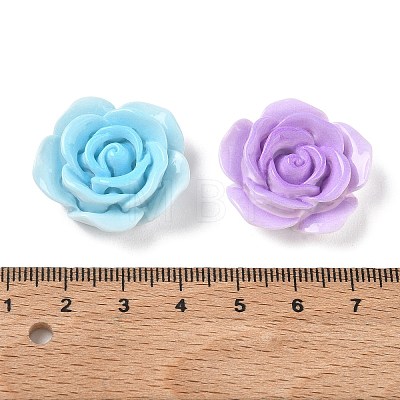 Opaque Resin Cabochons RE-CBAC39A-01-1