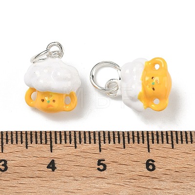 Alloy Enamel Pendants ENAM-A012-23A-1