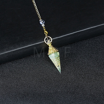 Resin Cone Dowsing Pendulums PW-WGC05D6-14-1