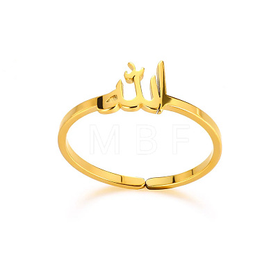 201 Stainless Steel Cuff Open Rings FS-WGFD60C-03-1