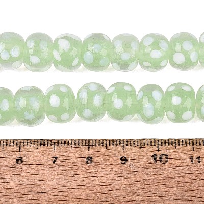 Handmade Lampwork Beads Strands LAMP-N037-05D-1