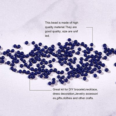 12/0 Grade A Glass Seed Beads SEED-PH0011-10-1