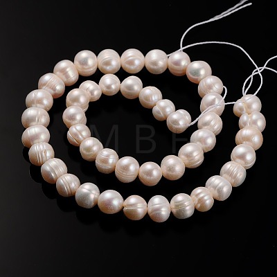 Natural Cultured Freshwater Pearl Beads Strands PEAR-E002-39-01-1