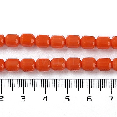 Opaque Glass Beads Strands GLAA-G112-03N-1