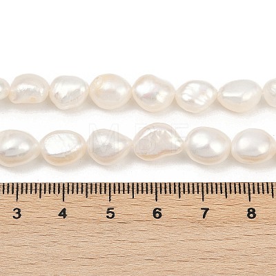 Natural Cultured Freshwater Pearl Beads Strands PEAR-P064-20K-06A-1