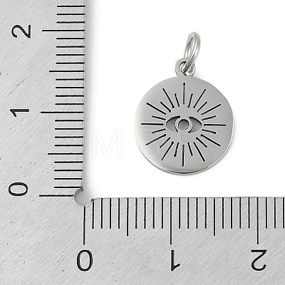 Non-Tarnish 304 Stainless Steel Charms STAS-L279-027P-1