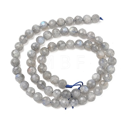 Natural Labradorite Beads Strands G-L642-F07-6mm-1