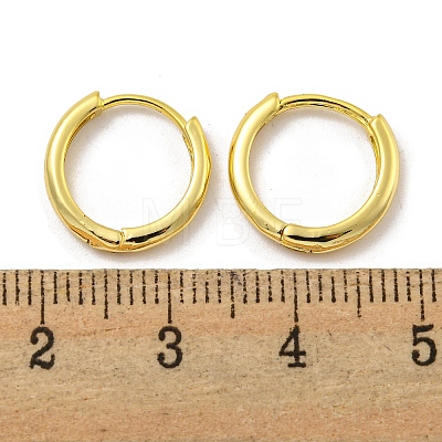 Brass Hoop Earrings EJEW-L211-08B-G-1