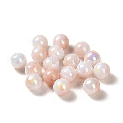 Opaque Acrylic Beads OACR-Z016-01B-09-1