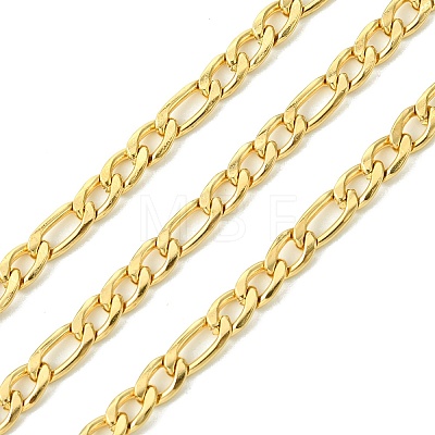 10M Ion Plating(IP) 304 Stainless Steel Figaro Chains CHS-G035-02B-G-1