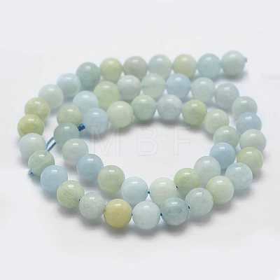 Natural Aquamarine Beads Strands X-G-K240-04-1
