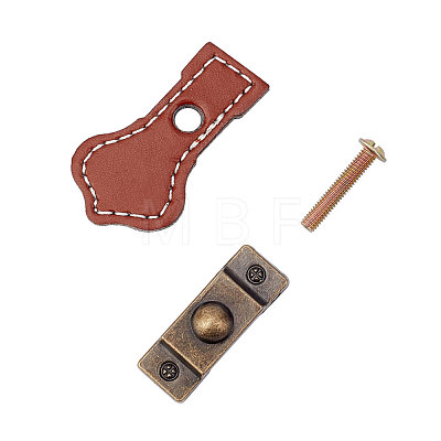 PU Leather Drawer Handles FIND-WH0052-47B-1