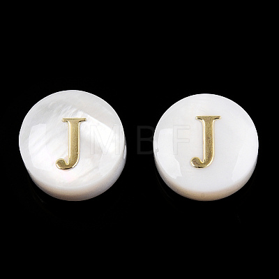 Natural Freshwater Shell Beads SHEL-N036-01J-1