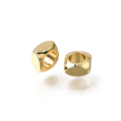 Brass Beads KK-CBA0DF0-01G-1