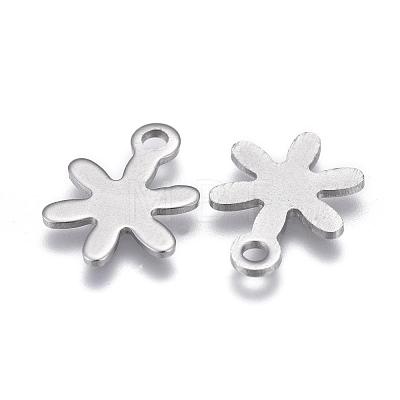 Tarnish Resistant 201 Stainless Steel Charms STAS-F139-018P-1