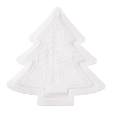 Christmas Theme DIY Pendants Decoration Silicone Mold DIY-F151-01E-1