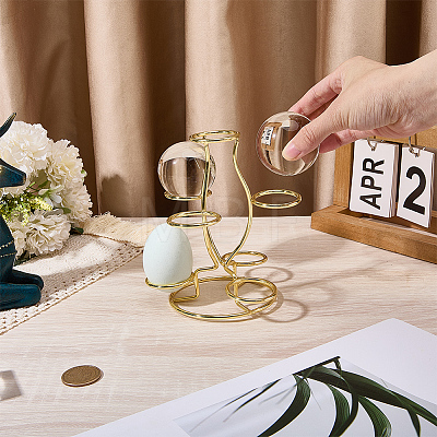 7-Slot Alloy Easter Egg Display Stands ODIS-WH20010-13A-G-1