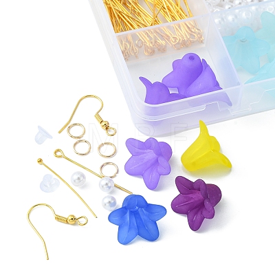 DIY Flower Earring Making Kit DIY-FS0004-15-1