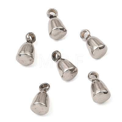 201 Stainless Steel Tail Chain Drop Charms STAS-D061-04C-P-1