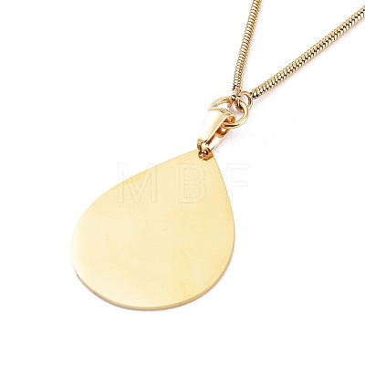 304 Stainless Steel Double Layer Necklaces NJEW-M181-23G-1