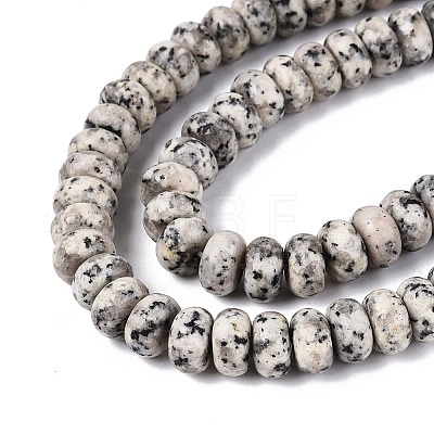 Natural Sesame Jasper Beads Strands G-Q613-01D-01-1