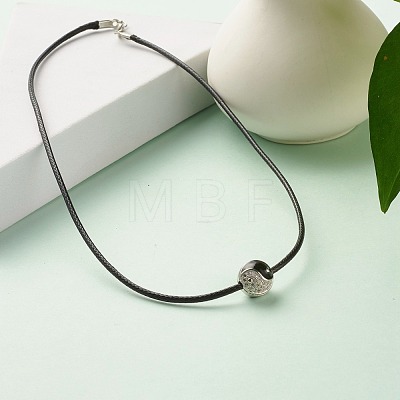 Eco-Friendly Korean Waxed Polyester Cord Necklaces NJEW-JN03783-1
