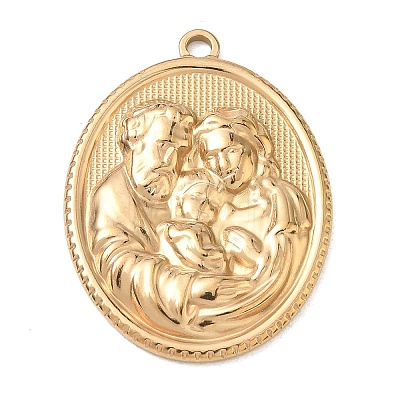 Religion 201 Stainless Steel Pendants SA-CBA5FB0-01G-B-1