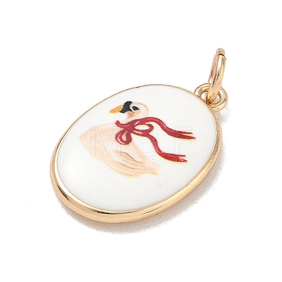 Printed Brass Pendants KK-CBA9B3D-02G-08-1