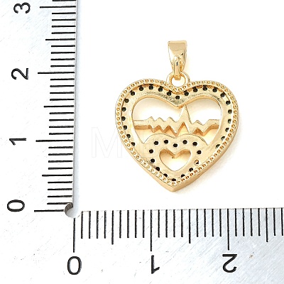 Brass Rhinestone Pendants RB-CBA2C2D-04G-1