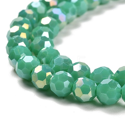 Opaque Glass Beads Stands EGLA-A035-P6mm-B13-1