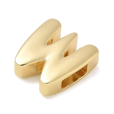 Brass Slide Charms KK-D289-67G-W-1
