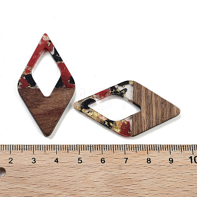 Walnut Wood Pendants FIND-Z050-02G-1