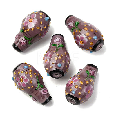 Handmade Lampwork Beads LAMP-F041-01E-1