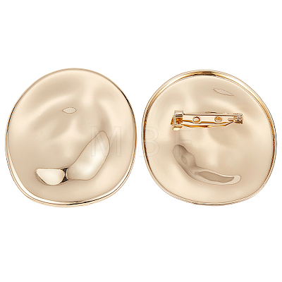 2Pcs Alloy Brooches JEWB-CP0001-58G-1