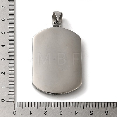 316L Surgical Stainless Steel Big Pendants STAS-H194-02AS-01-1