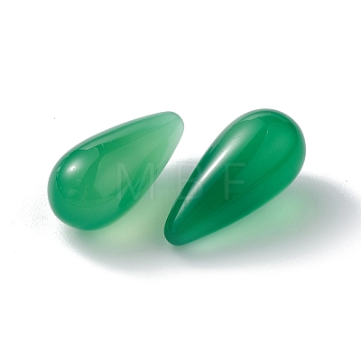 Natural Green Onyx Agate Beads G-F741-02B-02-1